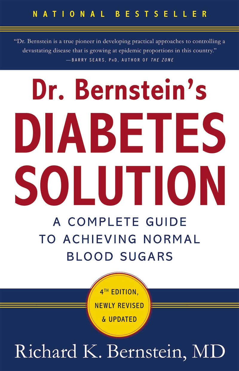 Featured image for “Dr. Bernstein’s Diabetes Solution: The Complete Guide to Achieving Normal Blood Sugars <span class="ext-link-icon" style="font-size: 0.8em; vertical-align: middle;">🔗</span>”